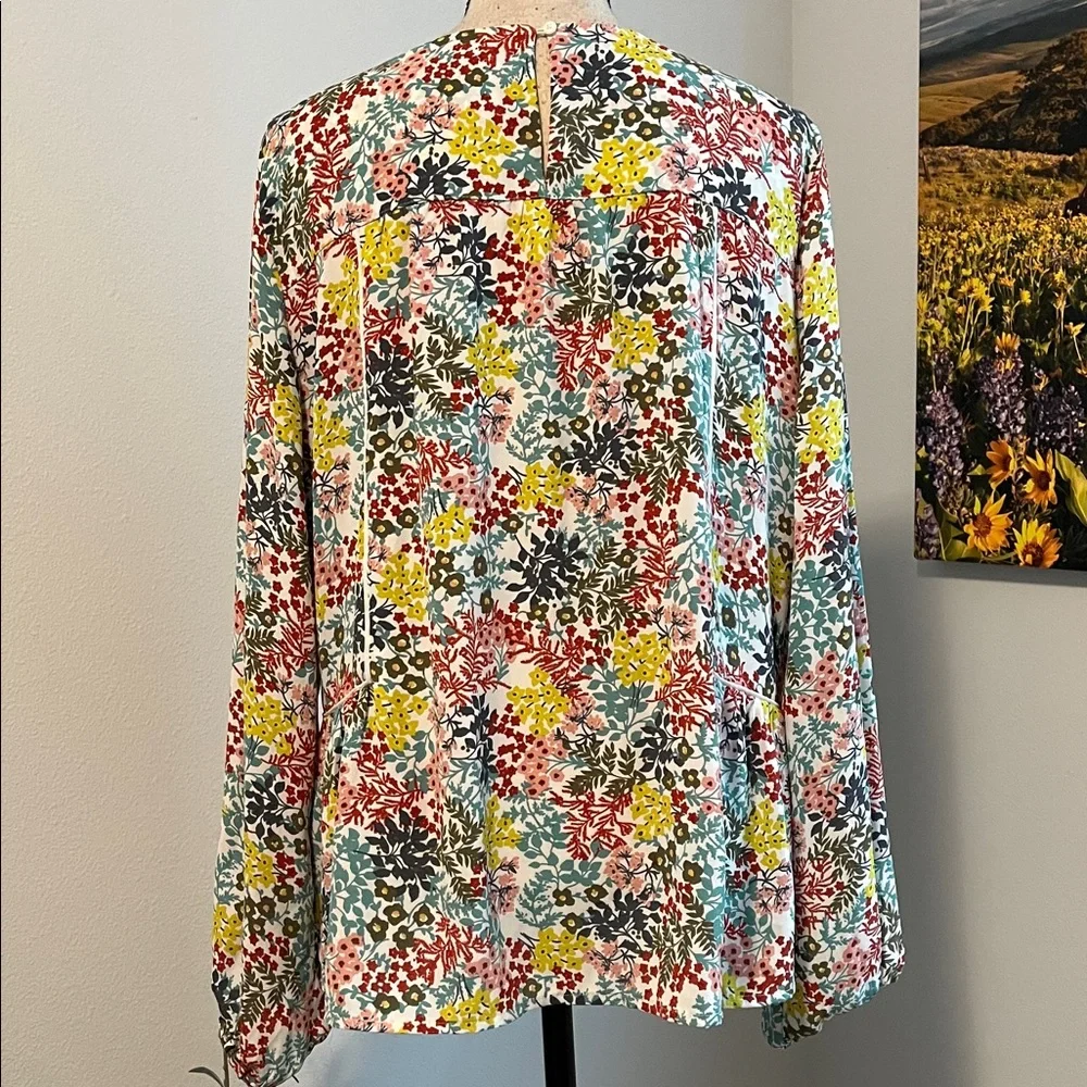 Loft Boho Style Floral Pullover - Picture 7 of 11